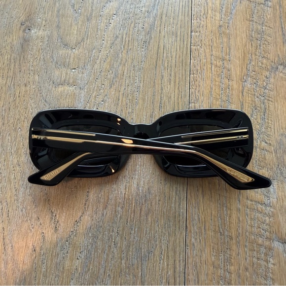 Khaite x Oliver Peoples 1966C Black Sunglasses - Picture 3 of 7